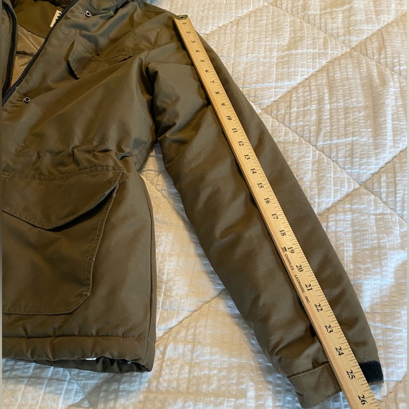 Vans Women’s Brown Winter Ski Jacket Coat Cinched  Waist Hooded Size: M - Picture 6 of 12